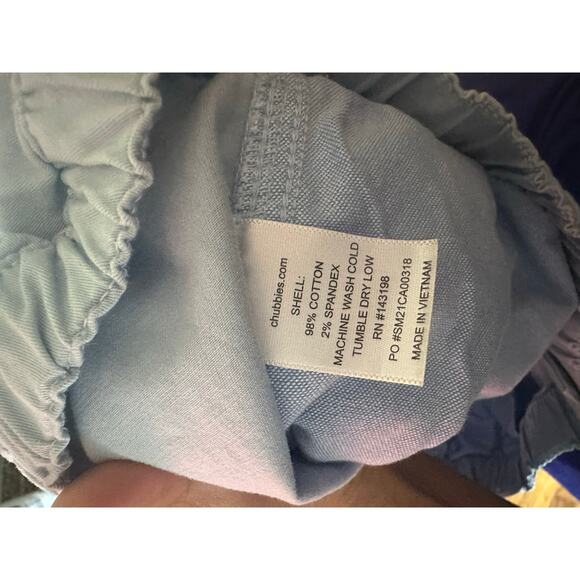 Chubbies Blue Original Casual Short Size Large - Picture 7 of 7